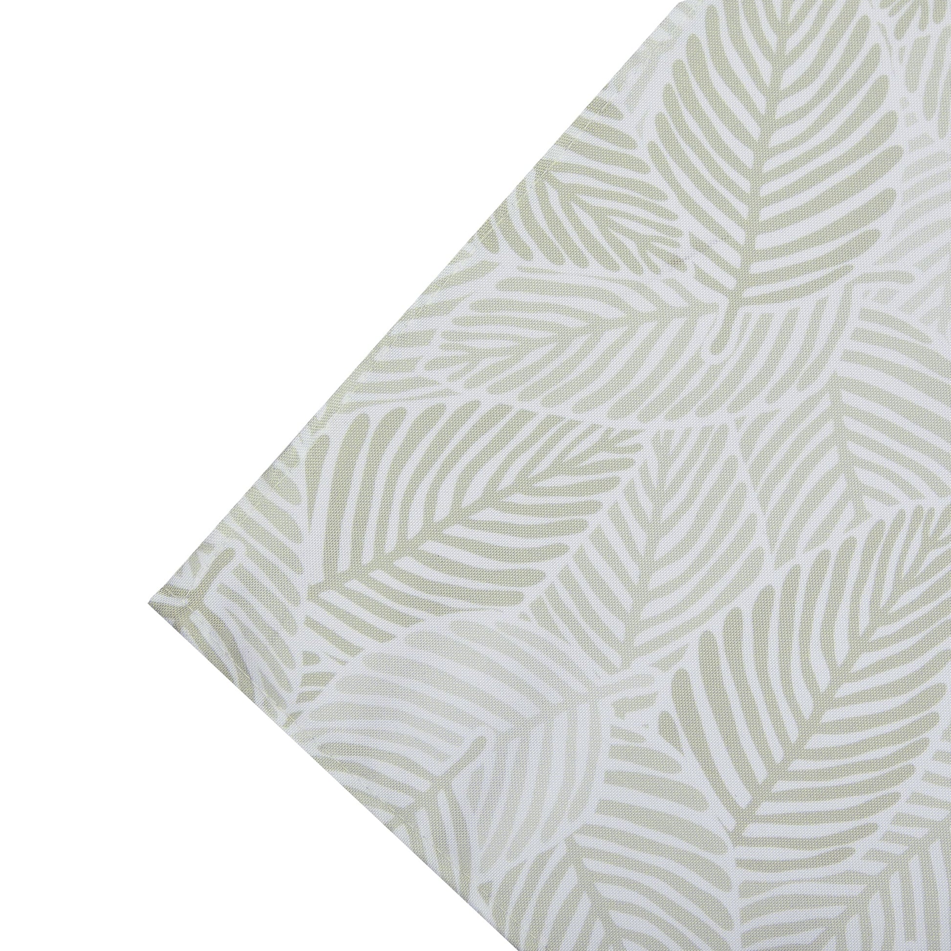 Modern Palm Leaves Table Runner