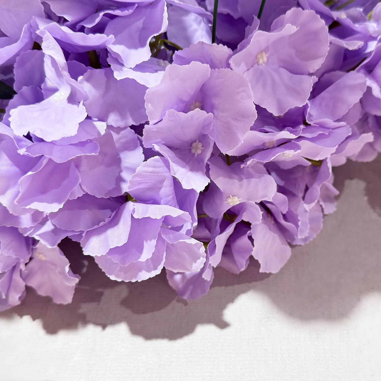 2 pcs/pk Premade Flower Backdrop Arch/Table Runner Decor - Lavender
