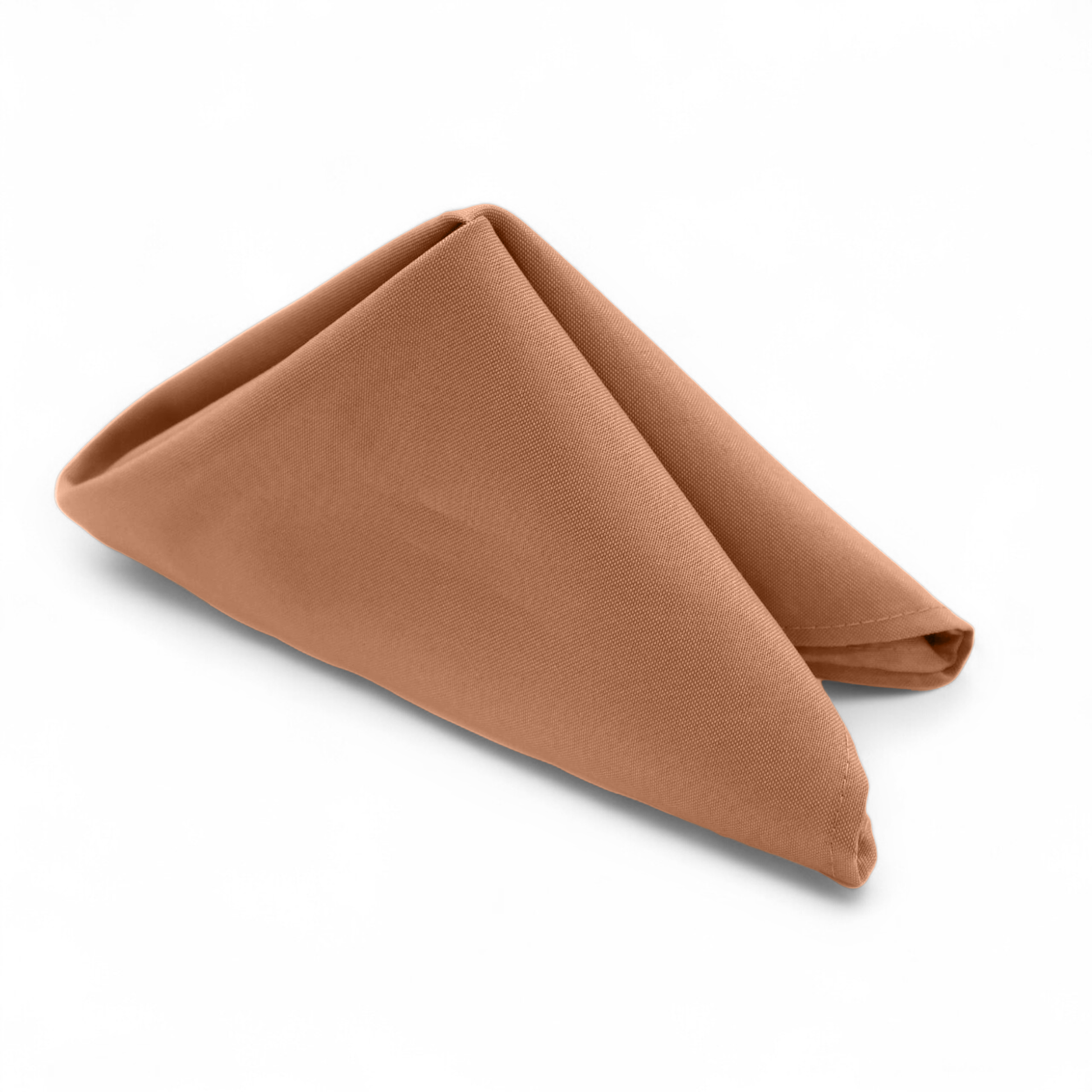Premium Polyester Napkin 20"x20" - Latte Rose - CV Linens