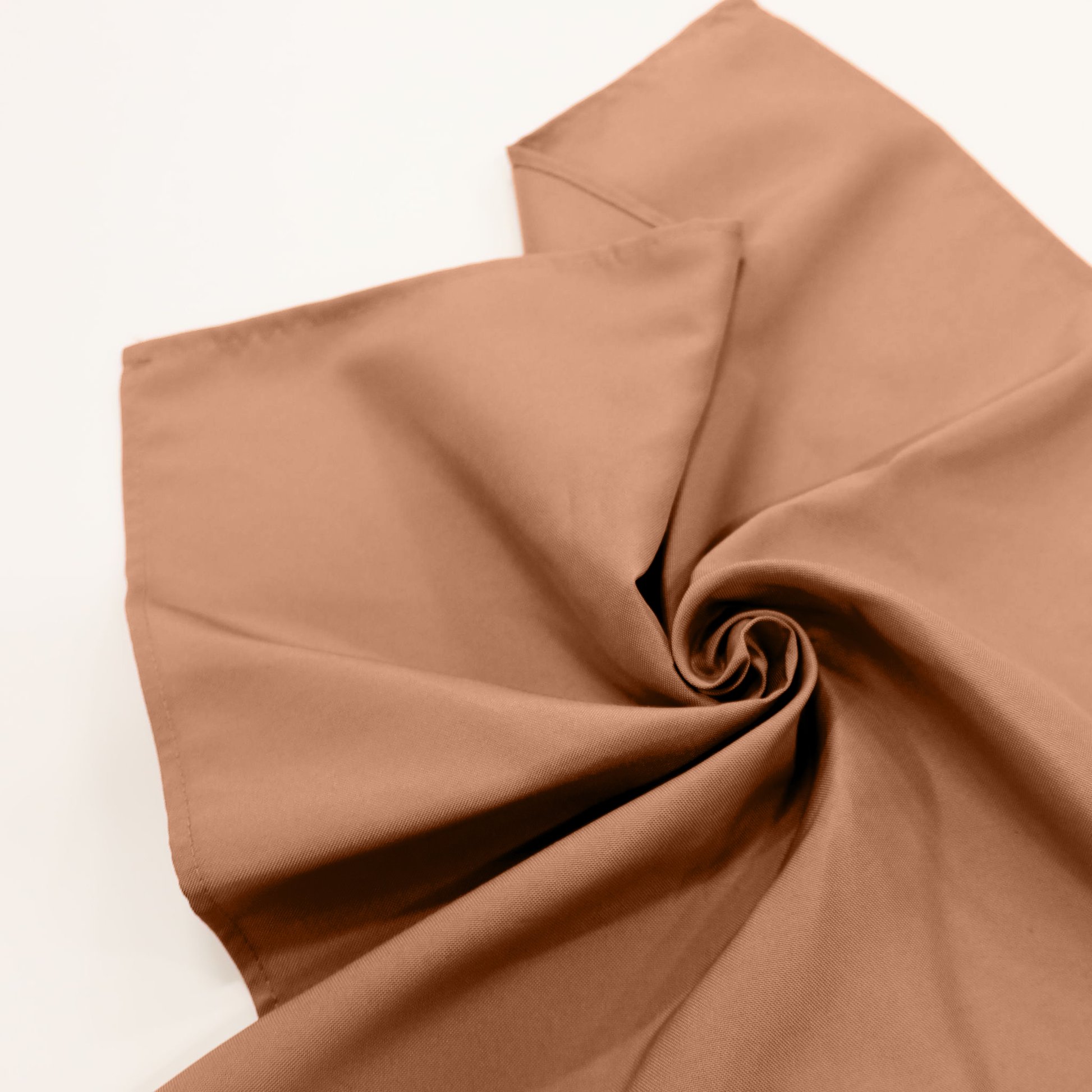 Premium Polyester Napkin 20"x20" - Latte Rose - CV Linens