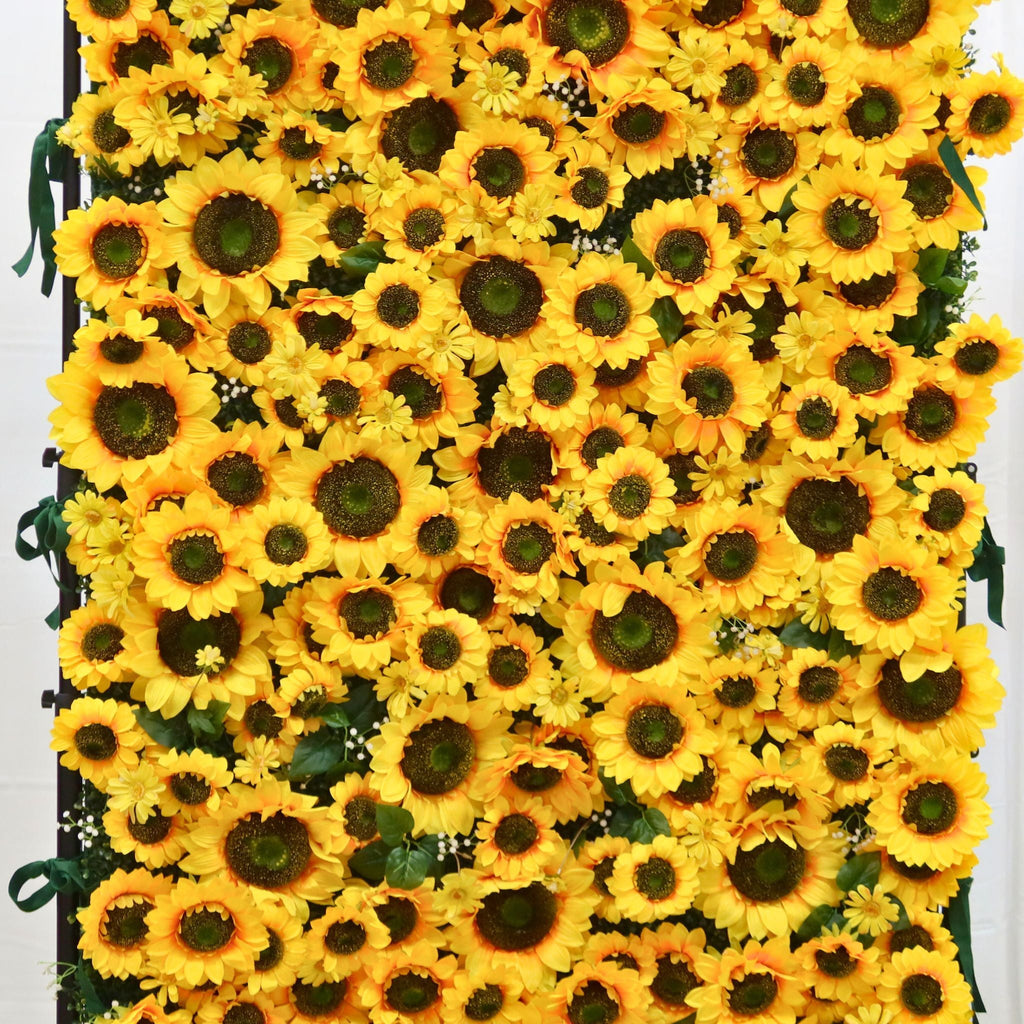 Premium Sunflower Wall Roll Up Backdrop 8ft x 4ft