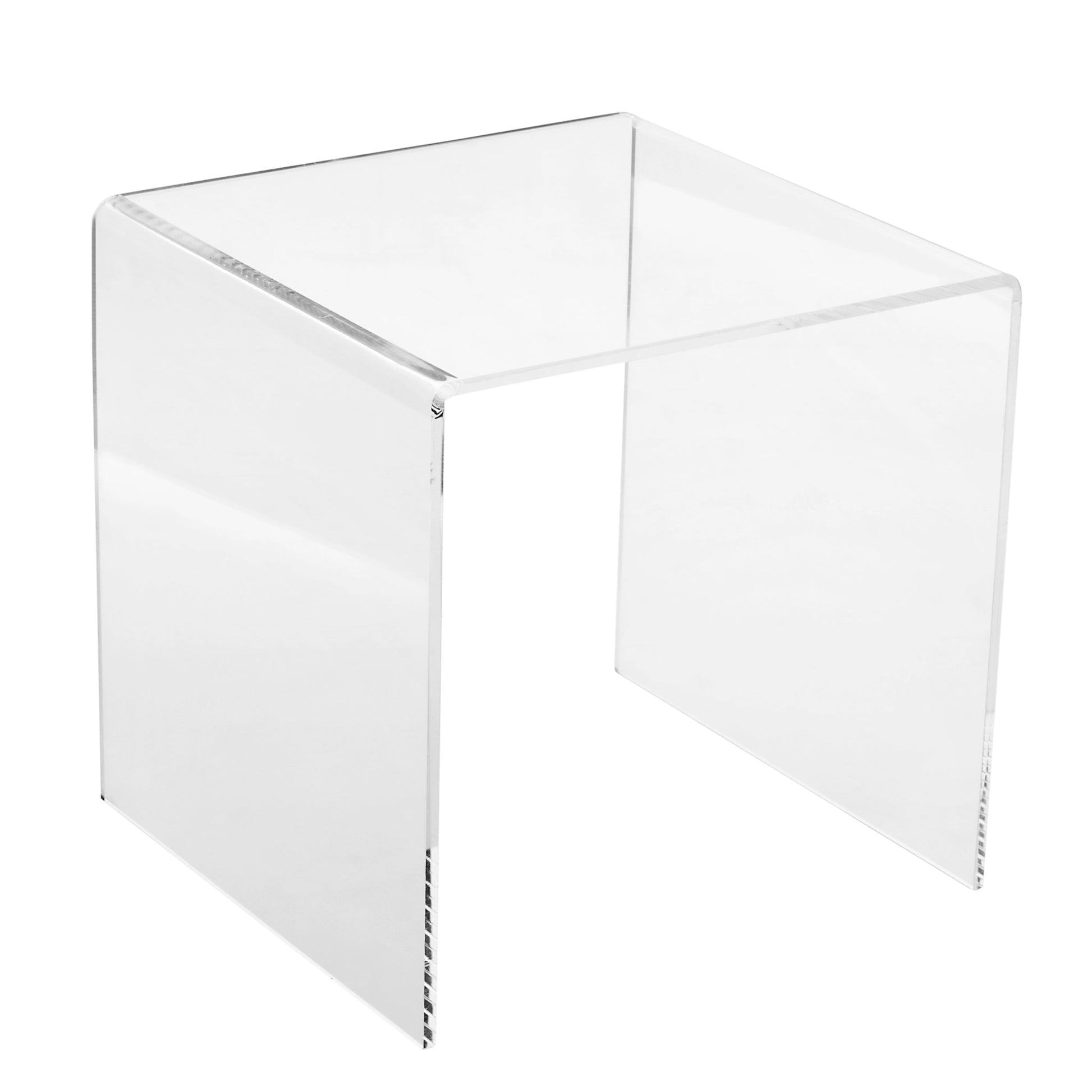 Acrylic Riser Display Stands - Clear