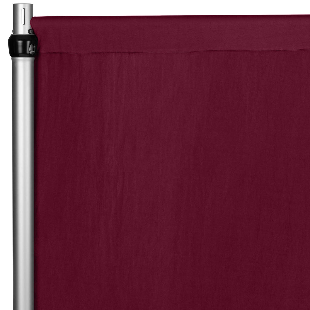 Spandex 4-way Stretch Backdrop Drape Curtain 16ft H x 60" W - Burgundy