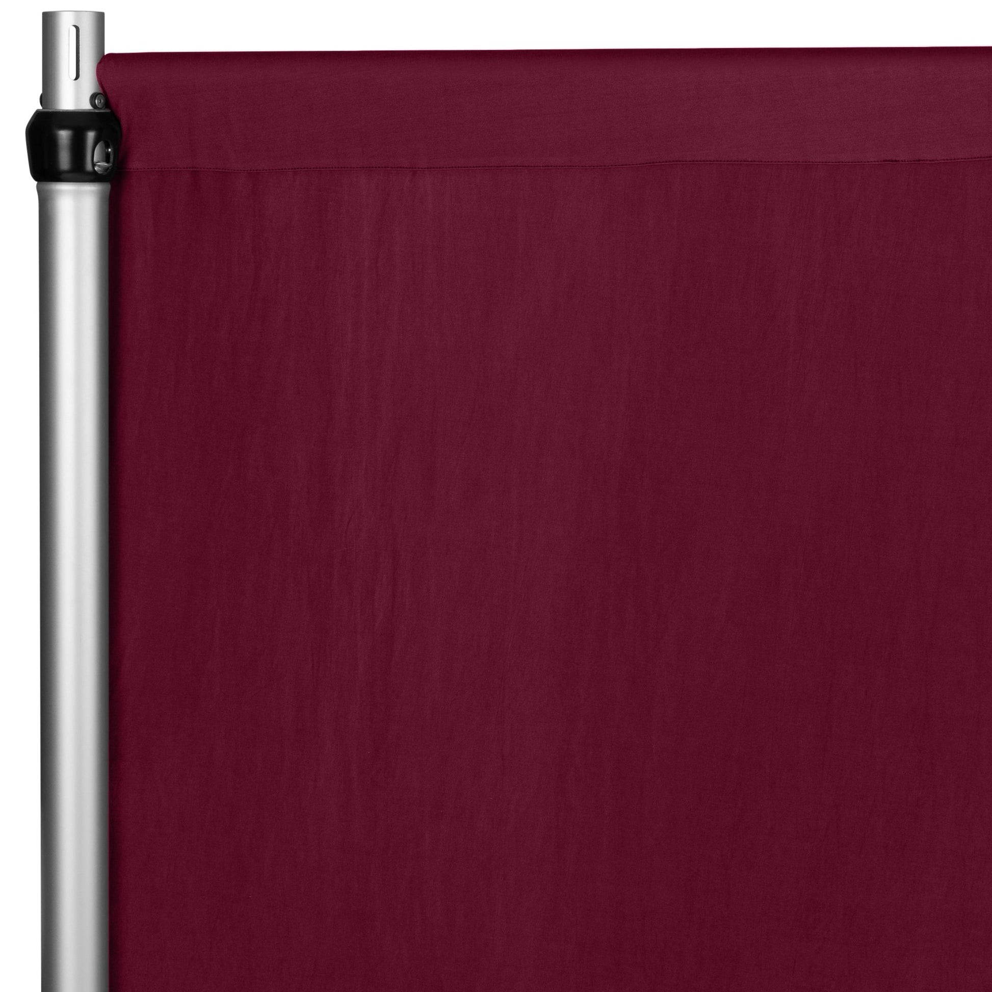 Spandex 4-way Stretch Backdrop Drape Curtain 16ft H x 60" W - Burgundy