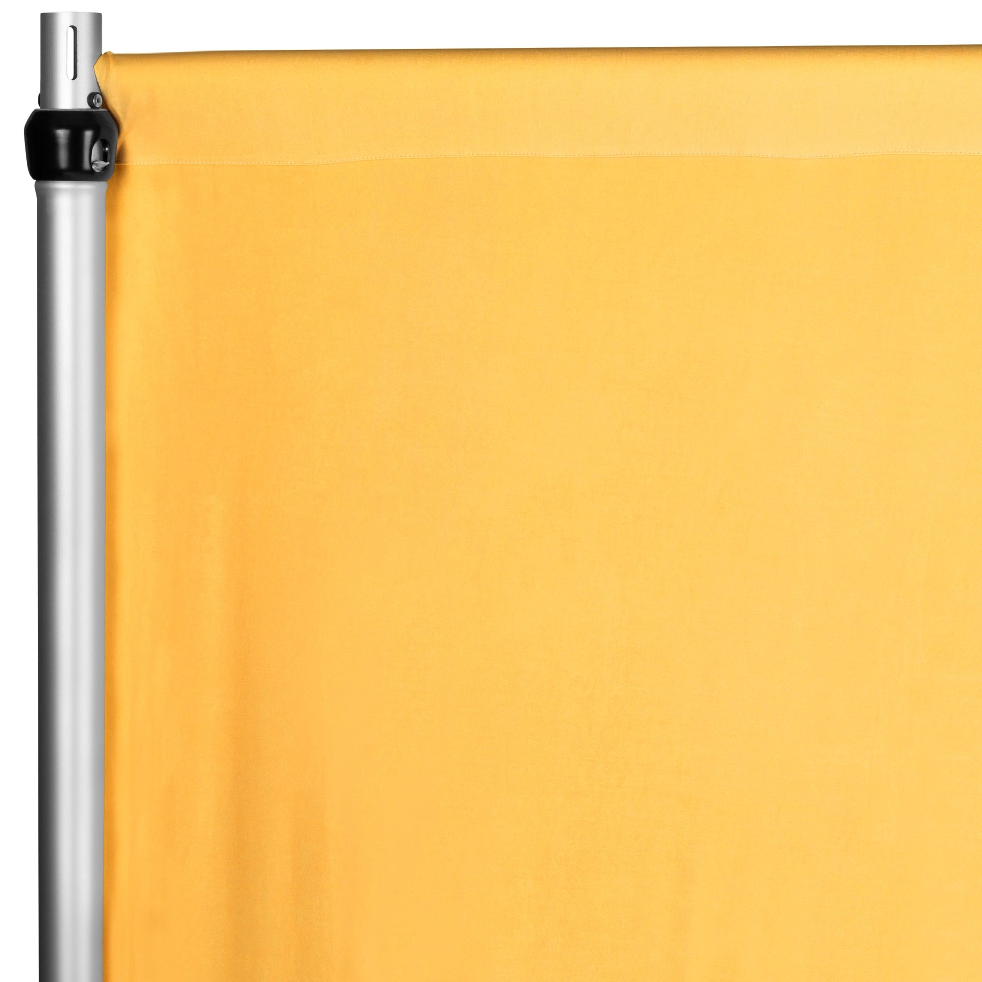 Spandex 4-way Stretch Backdrop Drape Curtain 18ft H x 60" W - Canary Yellow - CV Linens
