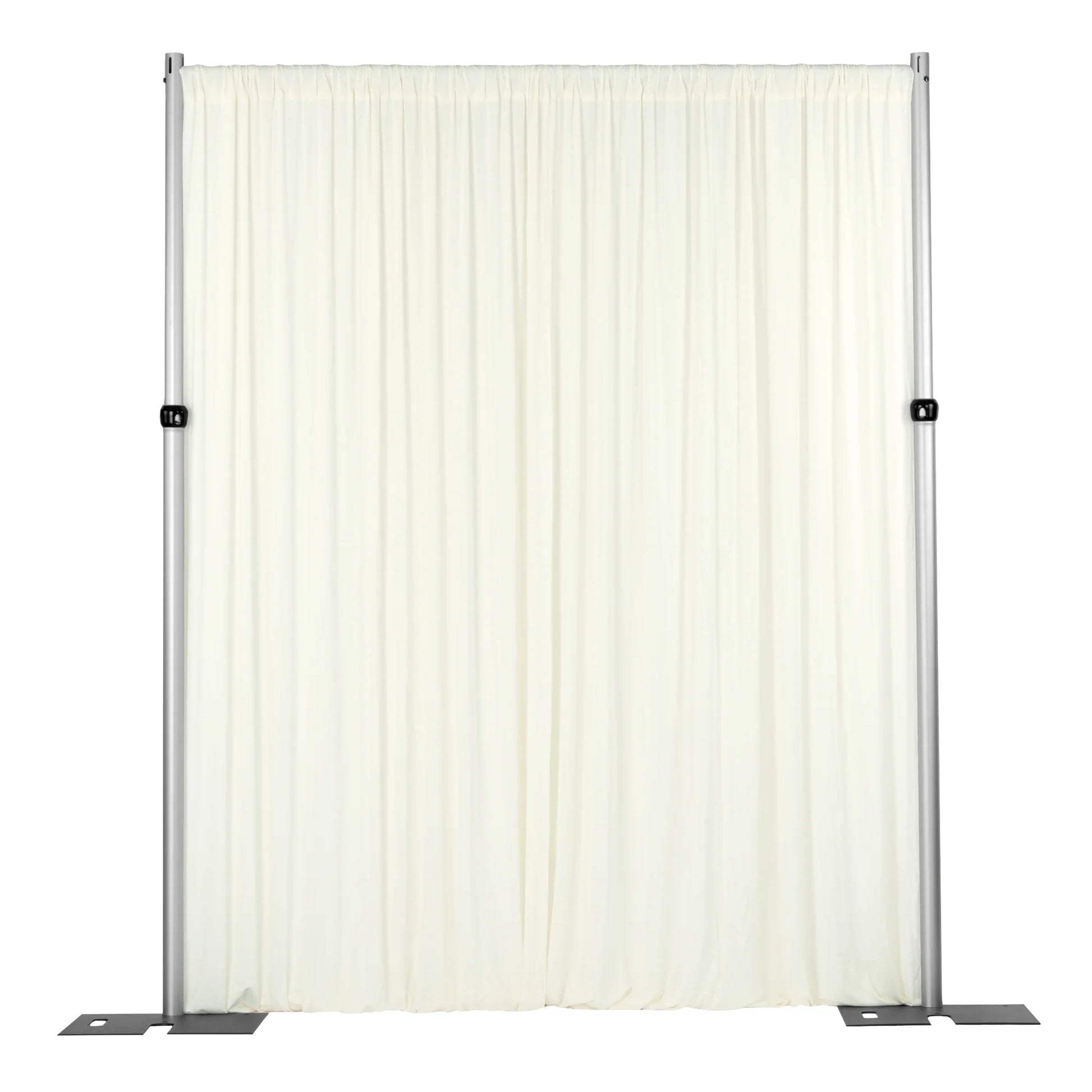 Spandex 4-way Stretch Backdrop Drape Curtain 20ft H x 60" W - Ivory