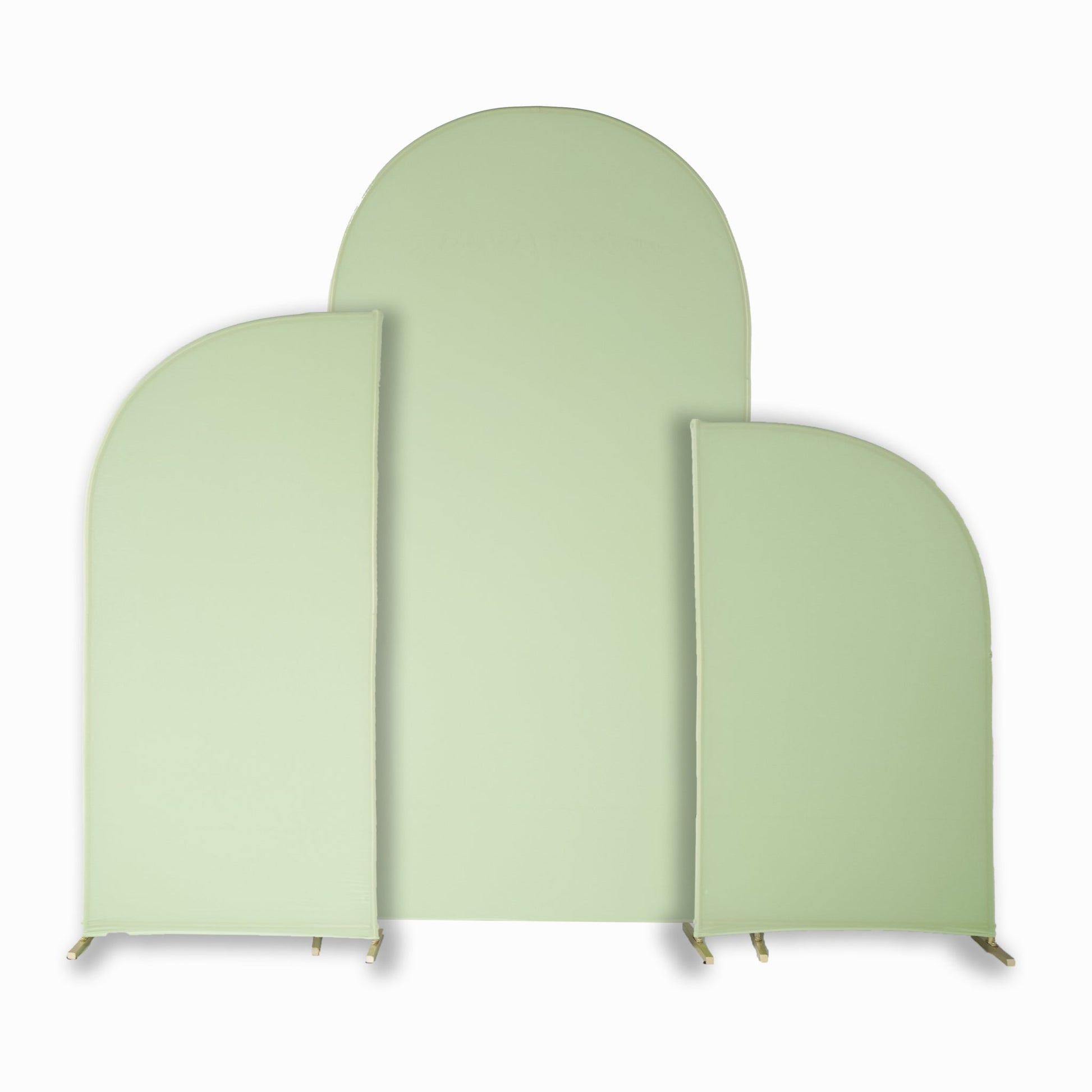 Spandex Arch Covers for Chiara Frame Backdrop 3pc/set - Mint Green