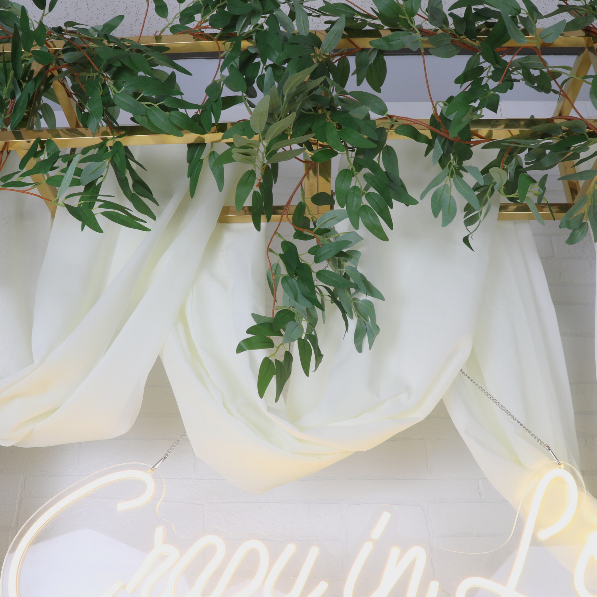 Artificial Faux Willow Greenery Garland 6ft Long