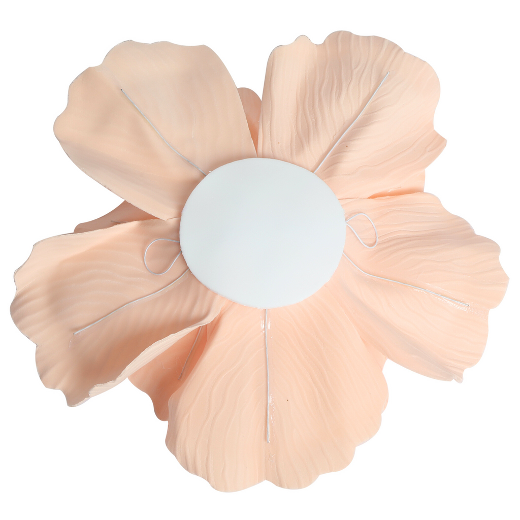 Large Foam Wedding Flower Wall Backdrop Decor 30 cm - Peach
