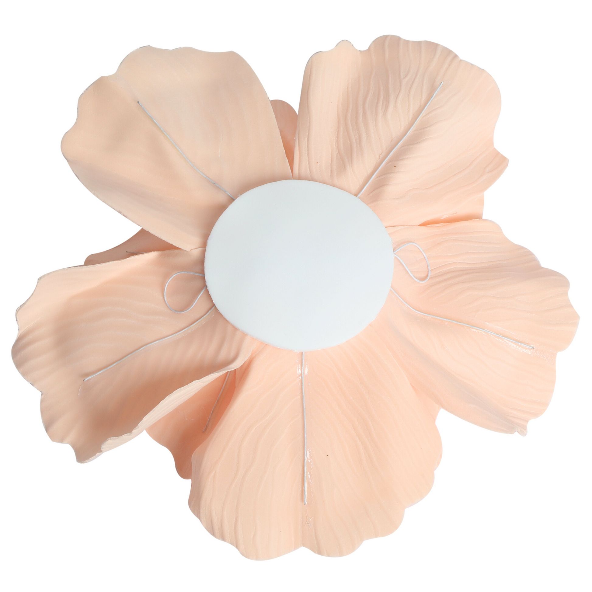 Large Foam Wedding Flower Wall Backdrop Decor 30 cm - Peach