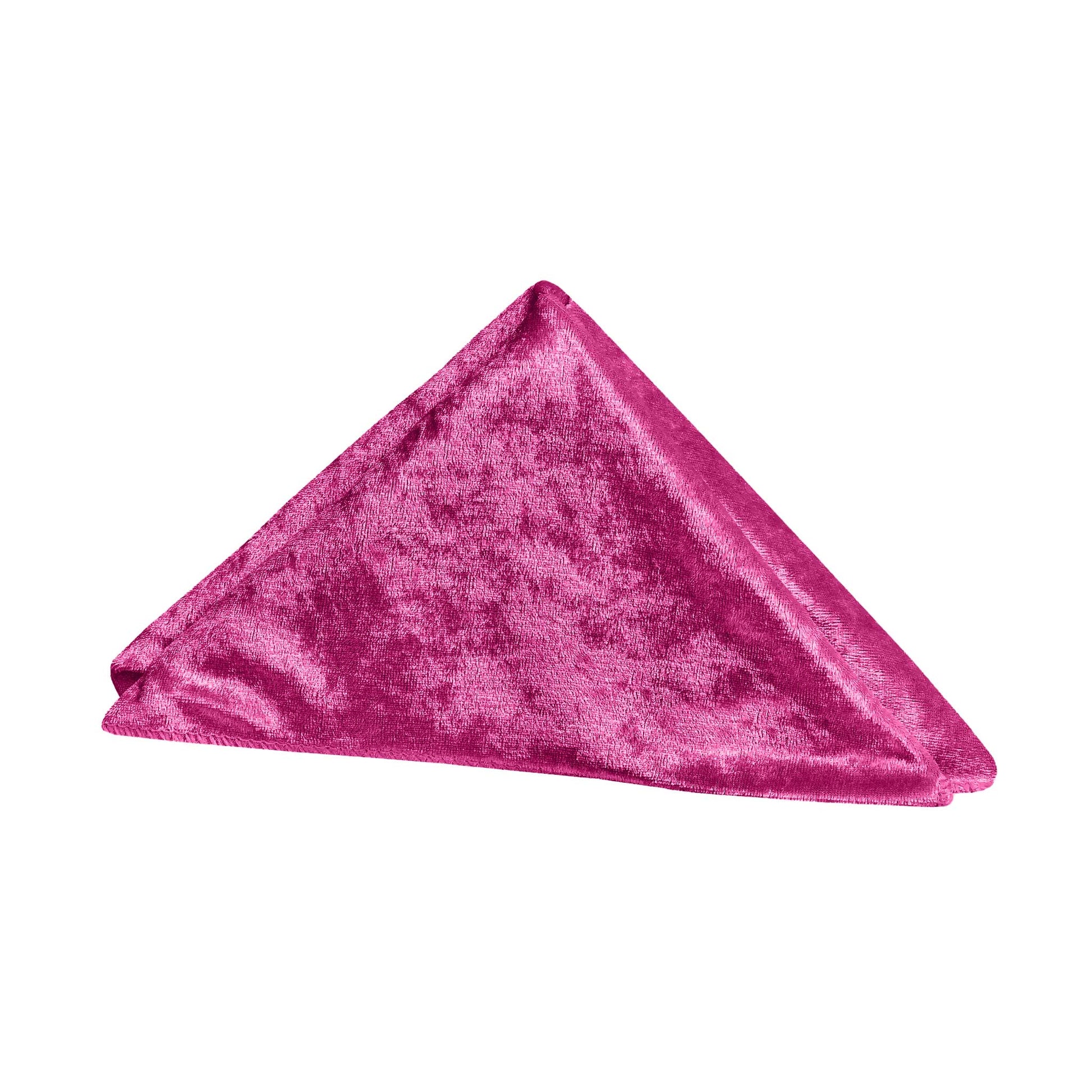 Velvet 20"x20" Linen Napkin - Magenta