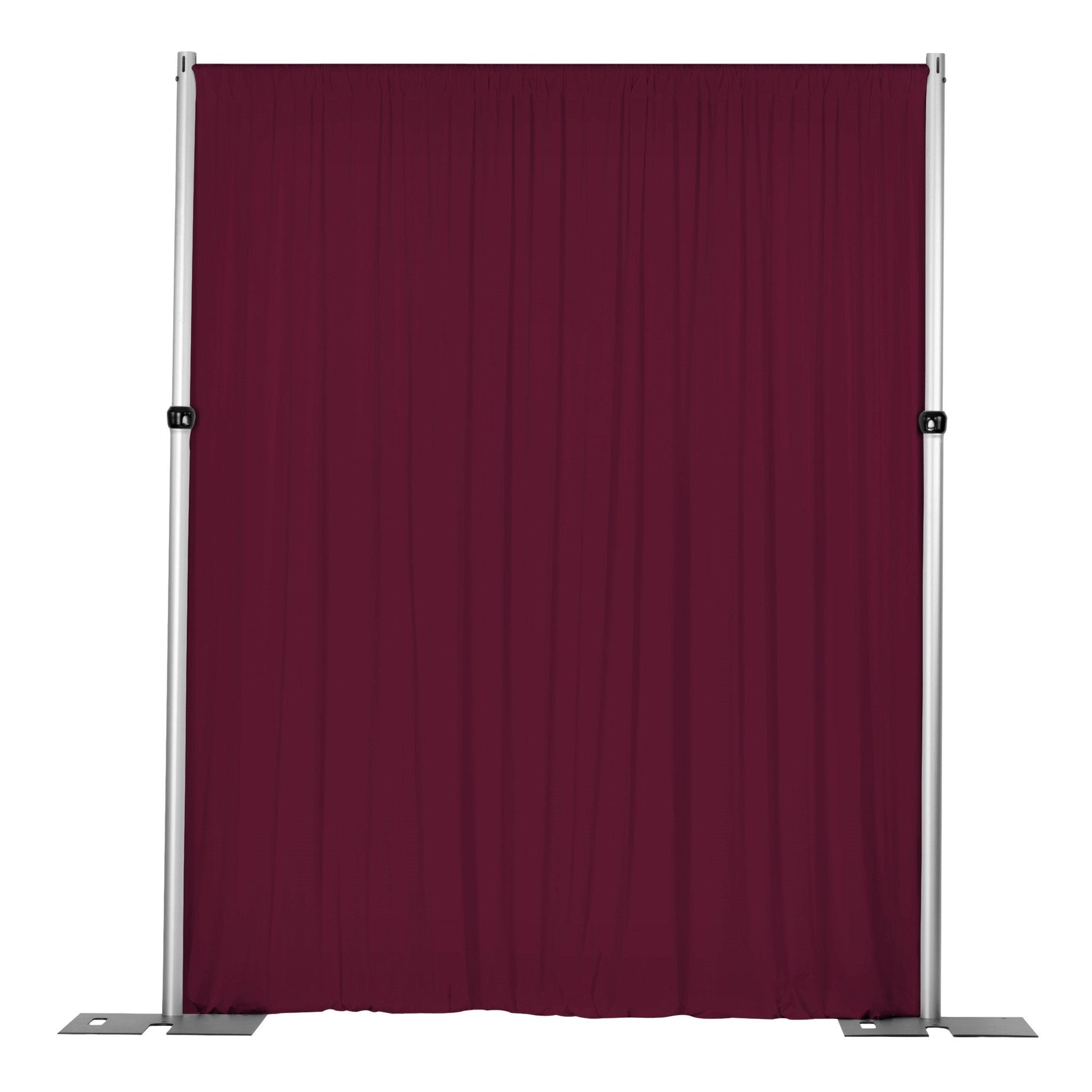 Spandex 4-way Stretch Backdrop Drape Curtain 16ft H x 60" W - Burgundy