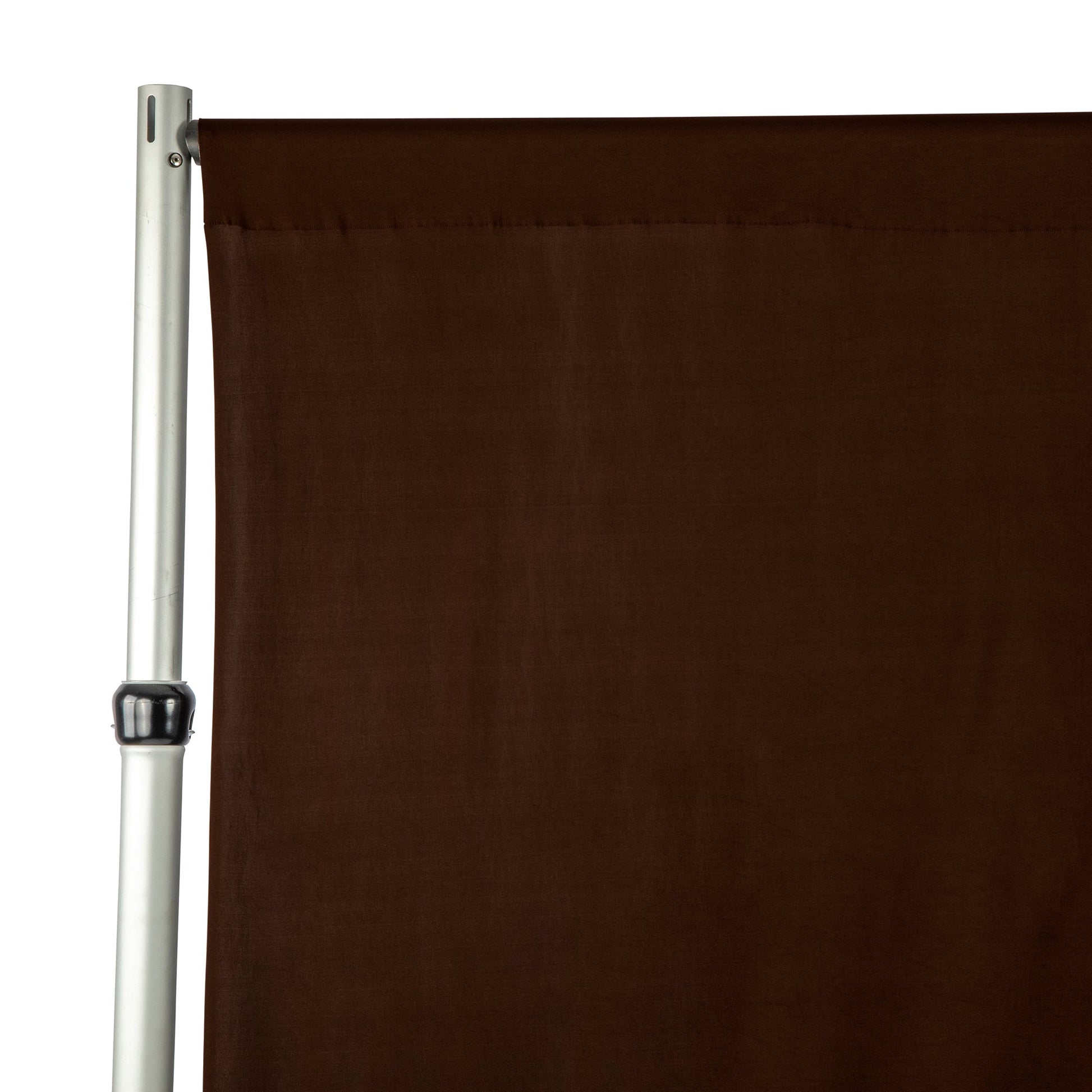 Spandex 4-way Stretch Backdrop Drape Curtain 16ft H x 60" W - Chocolate