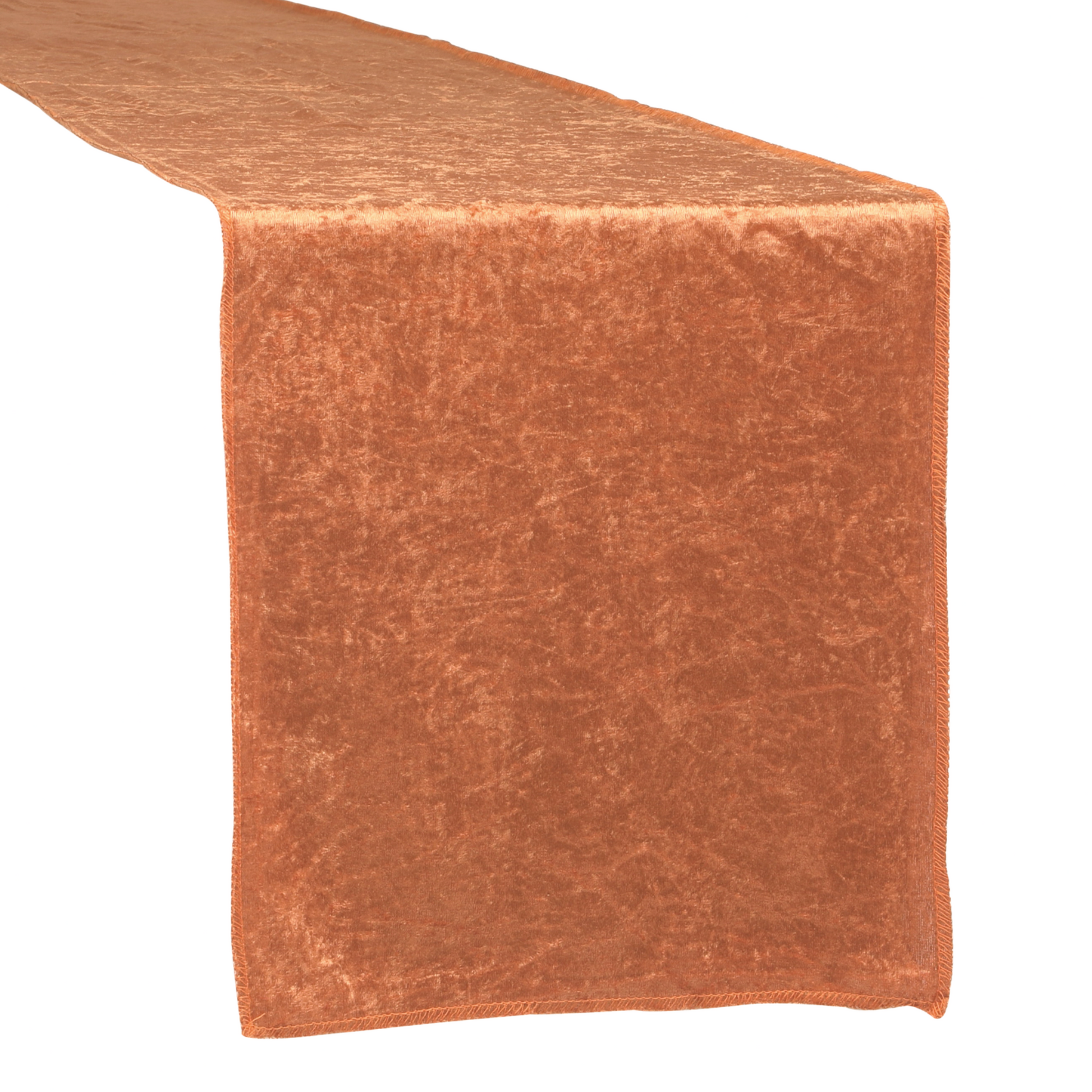 Velvet Table Runner - Terracotta - CV Linens